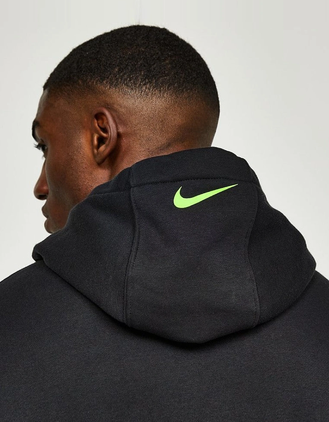 Nike Mens Standard Issue Moto Overhead Full Tracksuit Set in Black