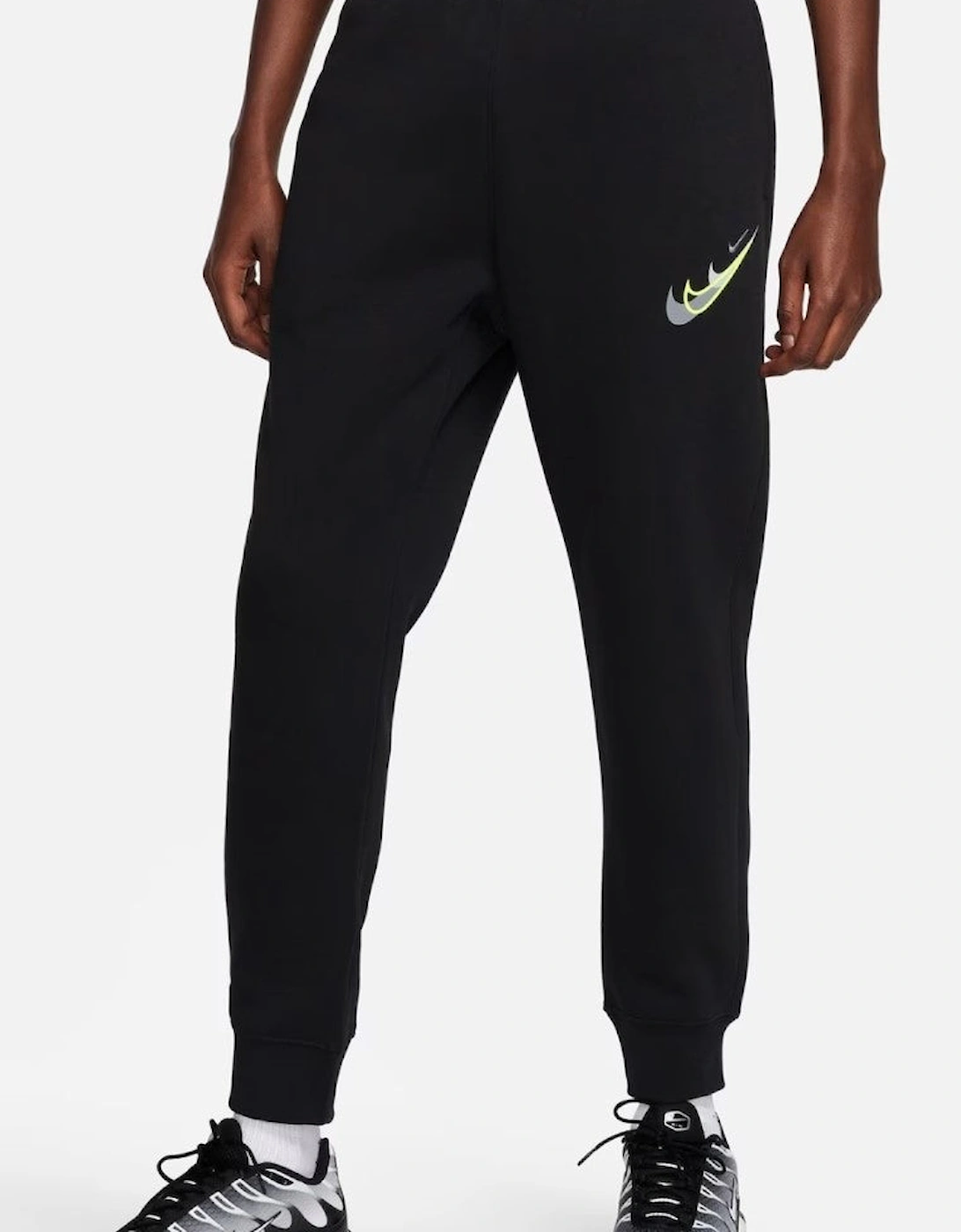 Nike Mens Standard Issue Moto Overhead Full Tracksuit Set in Black