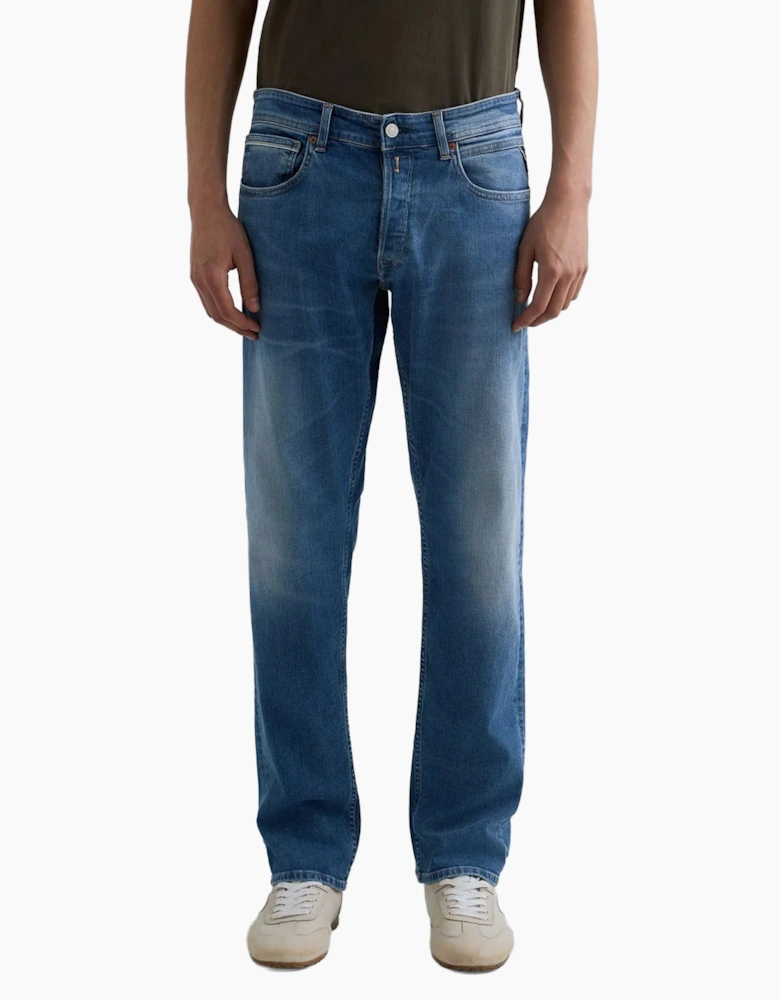Replay Grover DNA 573 Straight Fit Jean BLUE