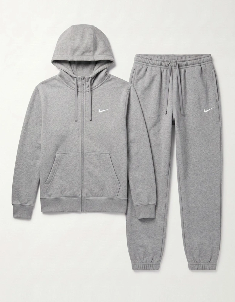 Nike Air Mens Club Fleece Tracksuit Full Set in Grey