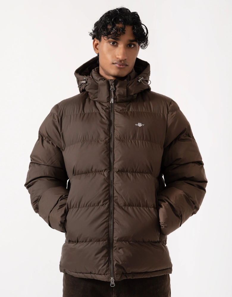 GANT Mens Active Cloud Jacket - 217 Black Brown
