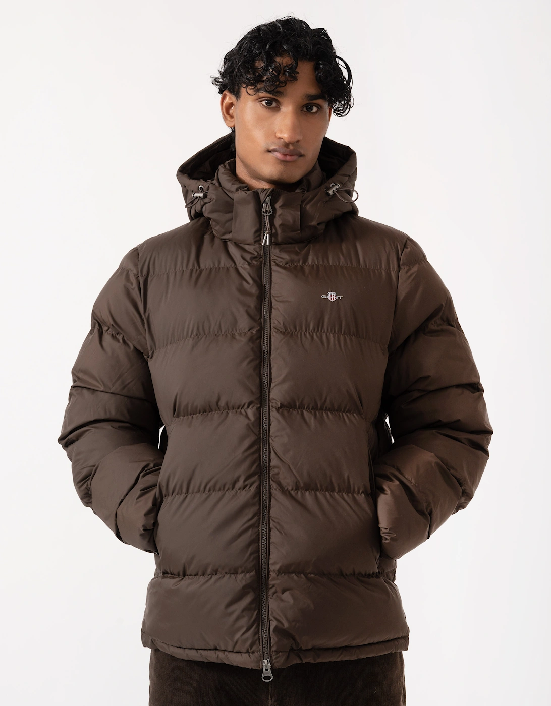 GANT Mens Active Cloud Jacket - 217 Black Brown