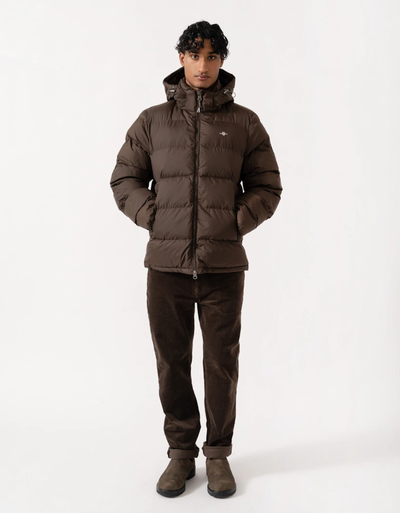 GANT Mens Active Cloud Jacket - 217 Black Brown