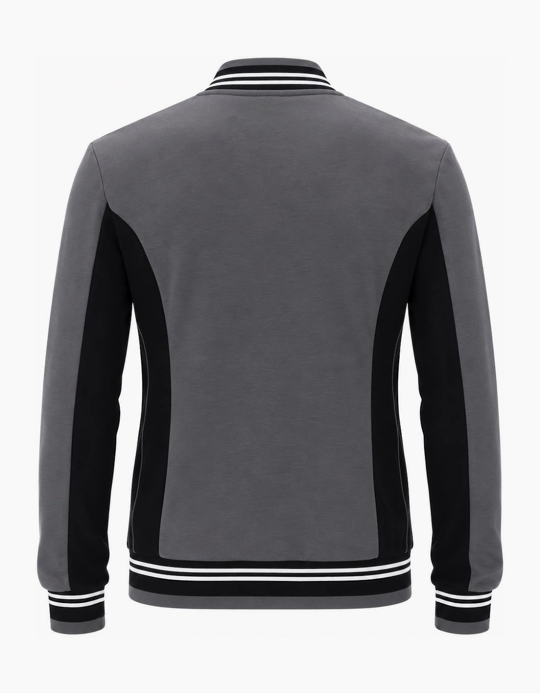 Fila Settanta Baseball Track Top Jacket Gunmetal/Black/White