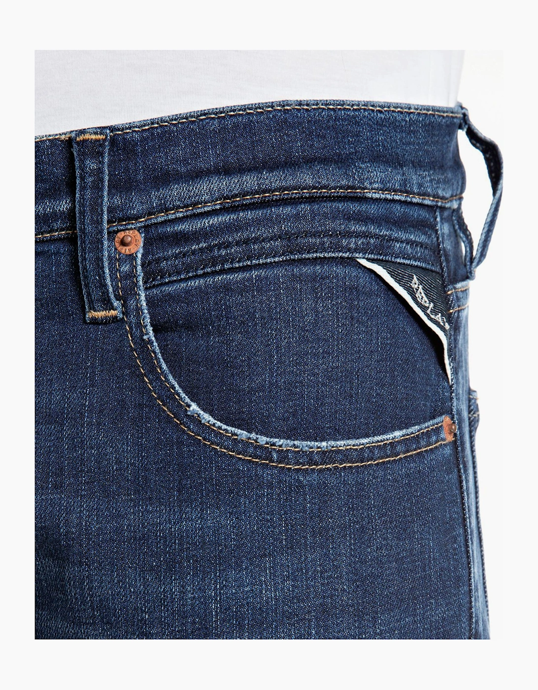 Replay Aideen Straight Fit Jean BLUE