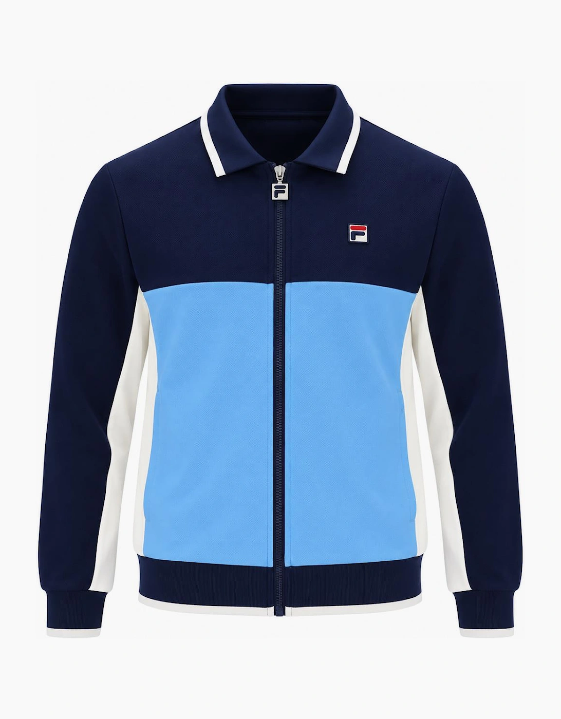 Fila Arlen Colour Block Track Top Jacket Fila Navy/Gardenia/Azure Blue