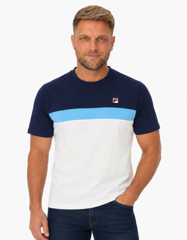 Fila Jakub T-Shirt Fila Navy/Azure Blue/Gardenia