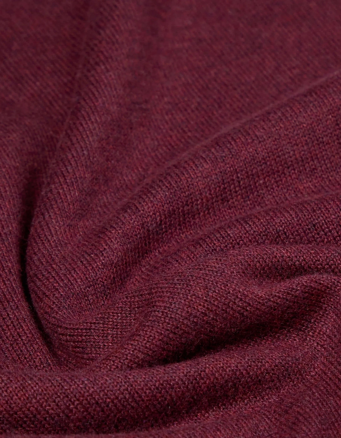Remus Uomo Crew Neck Knit Sweater BURGUNDY