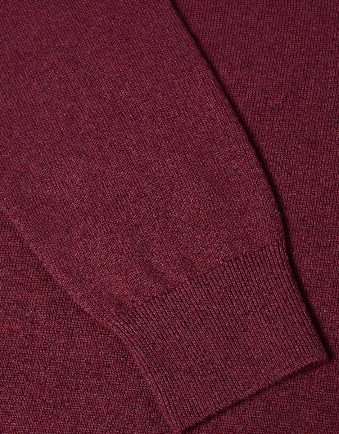 Remus Uomo Crew Neck Knit Sweater BURGUNDY