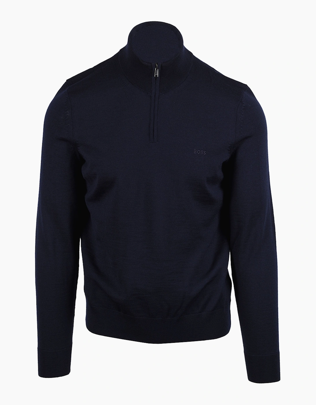 Boss Black BOSS H EBENJI ZIP SWEATSHIRT DARK BLUE