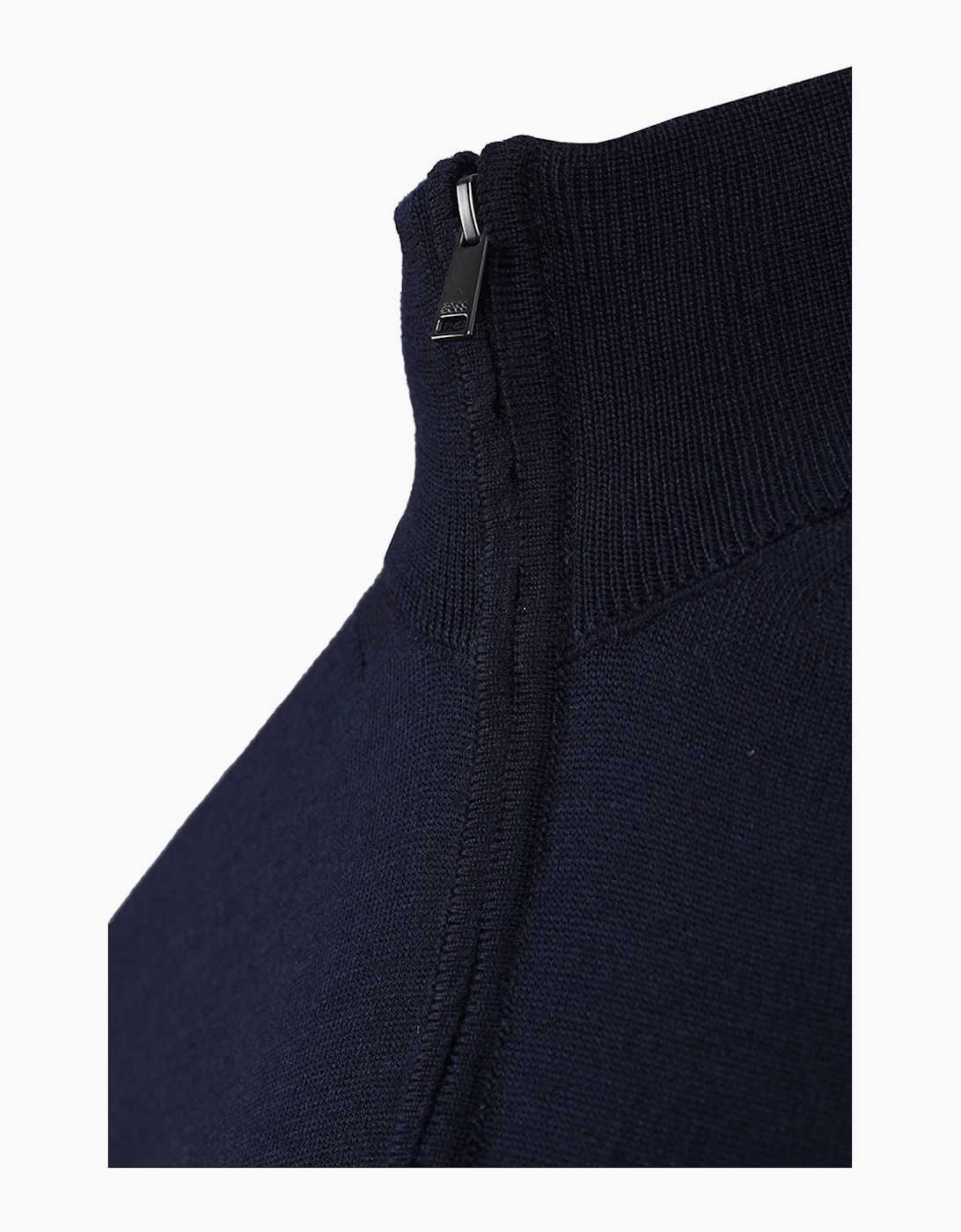 Boss Black BOSS H EBENJI ZIP SWEATSHIRT DARK BLUE