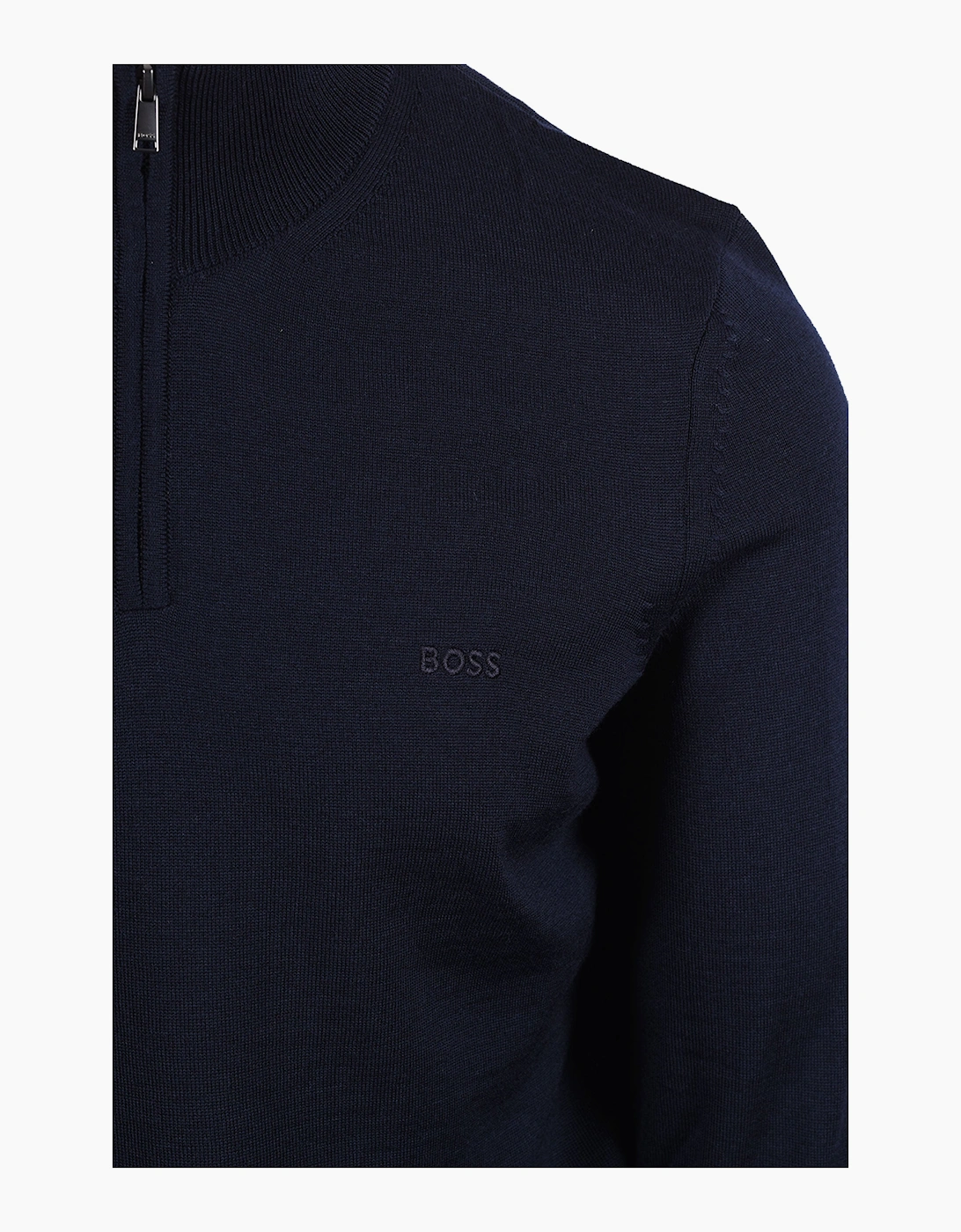 Boss Black BOSS H EBENJI ZIP SWEATSHIRT DARK BLUE