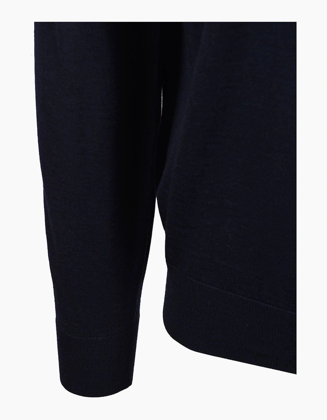 Boss Black BOSS H MELBA V NECK SWEATSHIRT DARK BLUE