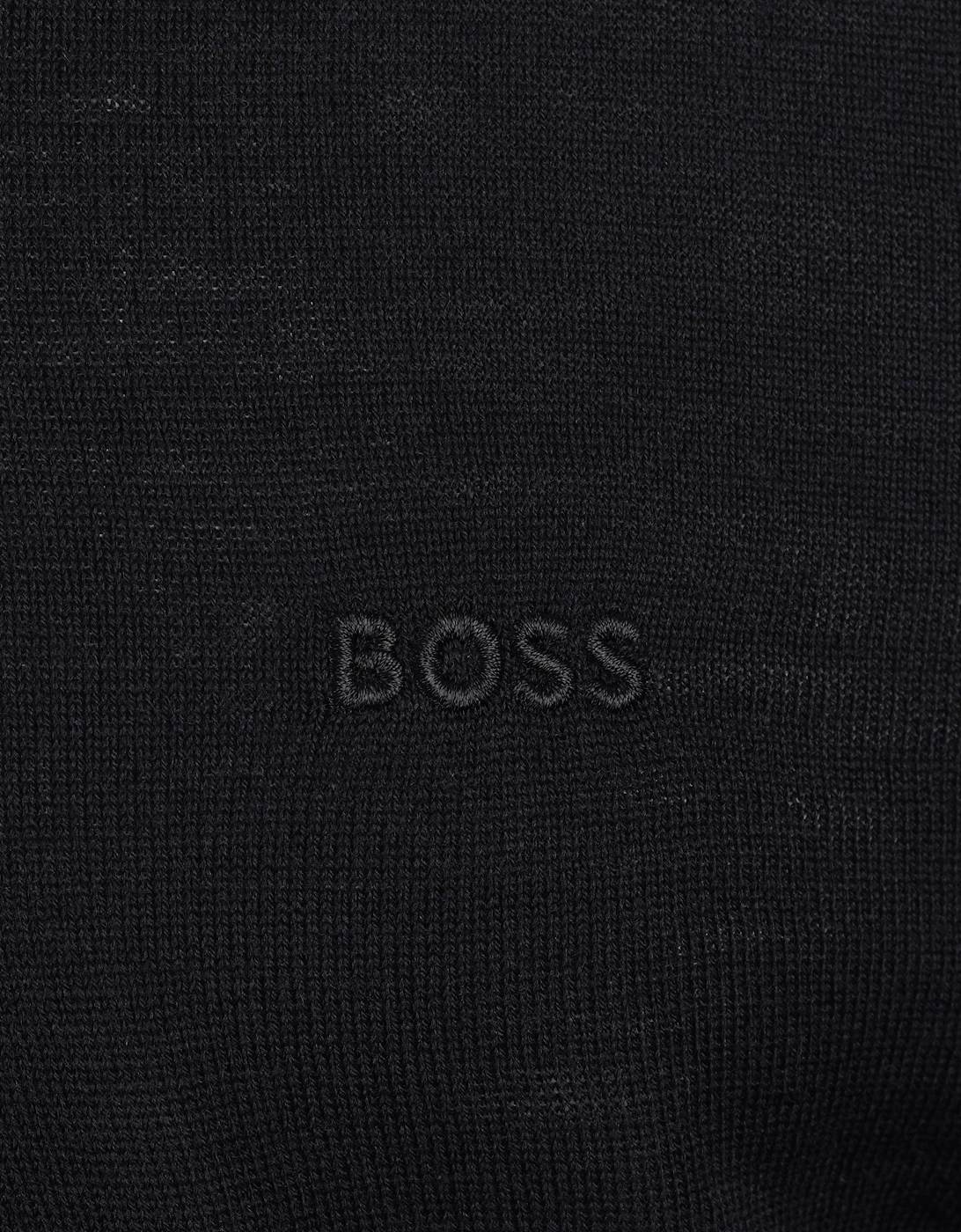 Boss Black BOSS H MELBA V NECK SWEATSHIRT BLACK