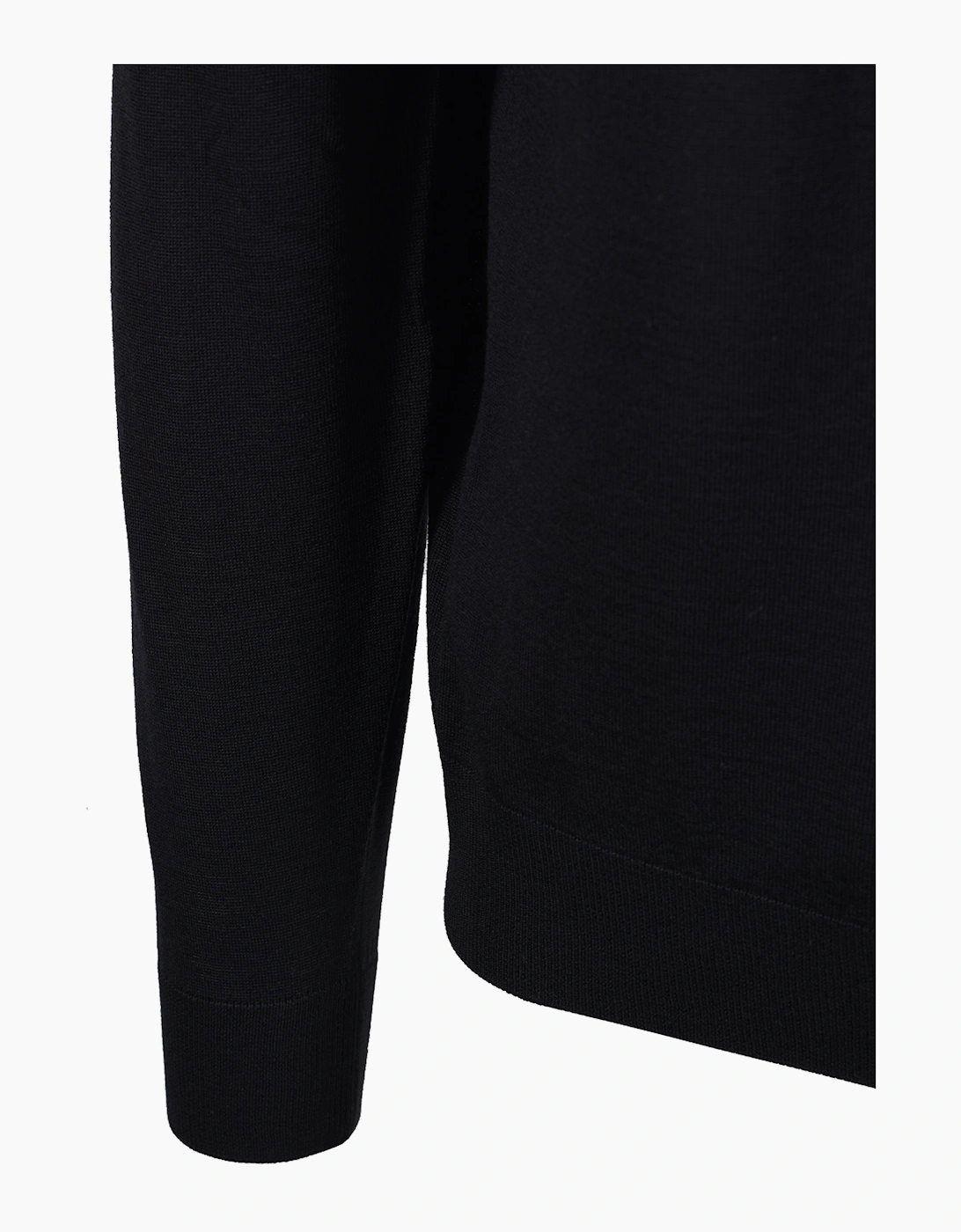 Boss Black BOSS H MELBA V NECK SWEATSHIRT BLACK