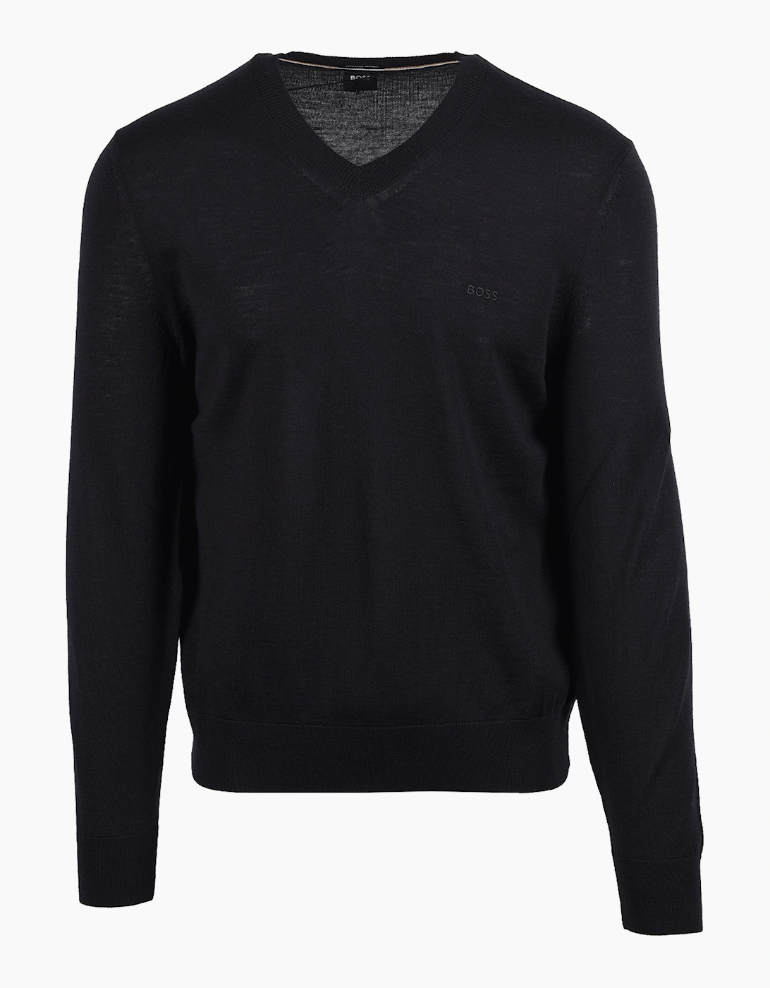 Boss Black BOSS H MELBA V NECK SWEATSHIRT BLACK