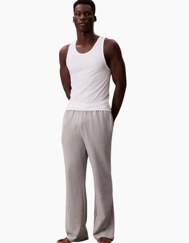 3-Pack Micro Stretch Tank Vests, All White