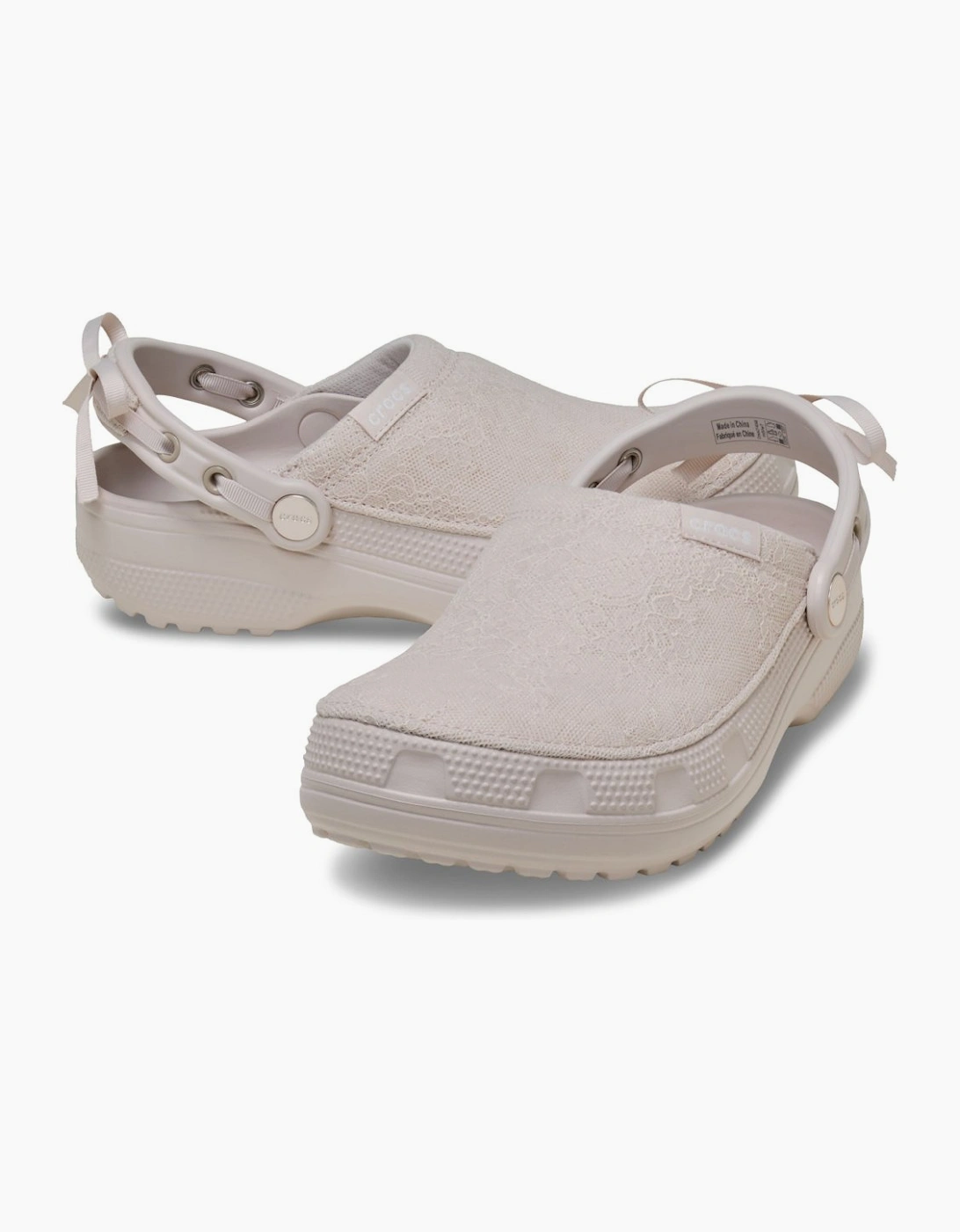 Crafted Lace Womens Clogs