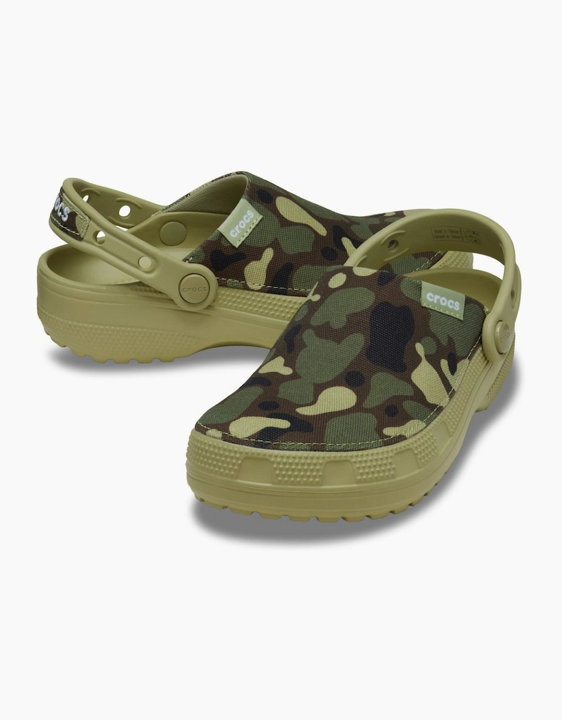Classic Crafted Camo Mens Clogs
