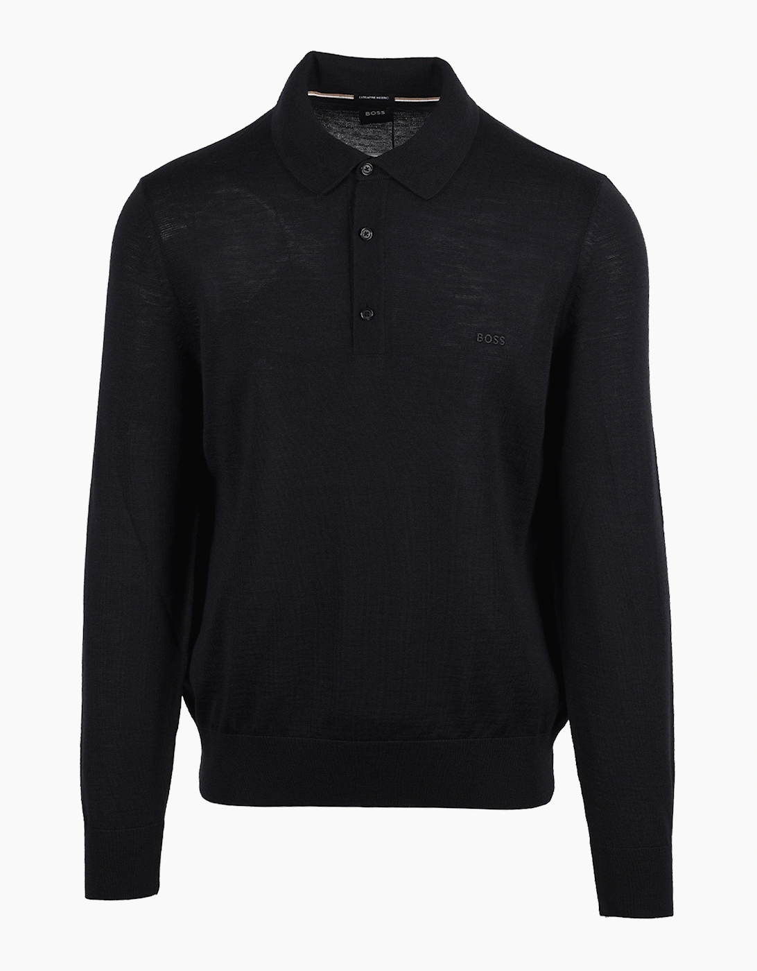 Boss Black BOSS H LANCIONE KNITTED POLO BLACK