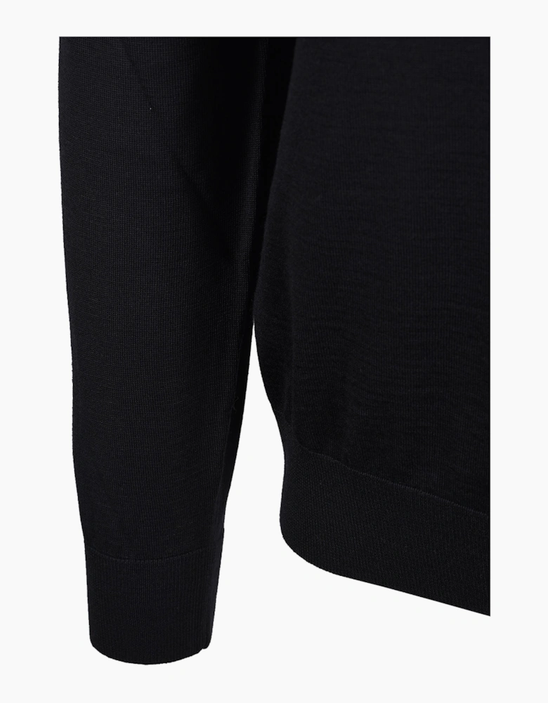 Boss Black BOSS H LANCIONE KNITTED POLO BLACK