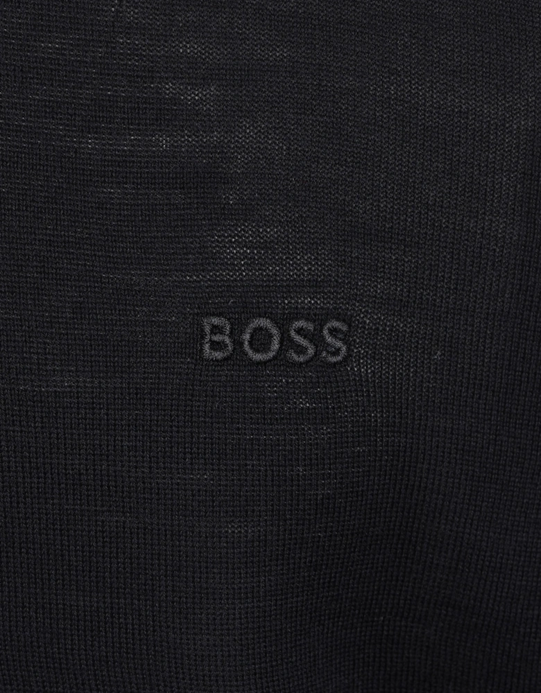 Boss Black BOSS H LANCIONE KNITTED POLO BLACK