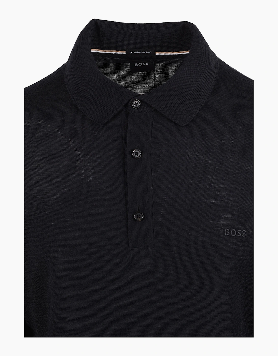 Boss Black BOSS H LANCIONE KNITTED POLO BLACK