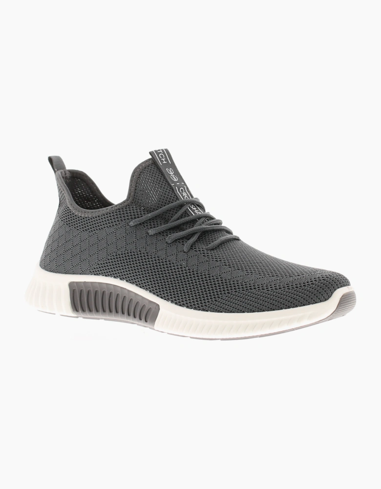 Crosshatch Mens Trainers Rideout grey UK Size