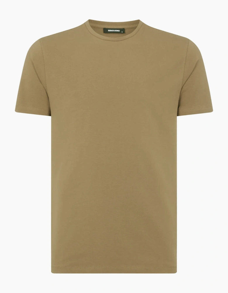 Remus Uomo Plain T-Shirt STONE