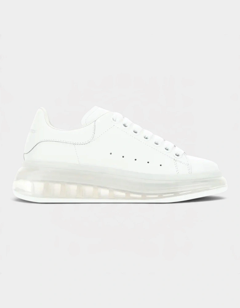 Oversized Sneaker Clear Sole White