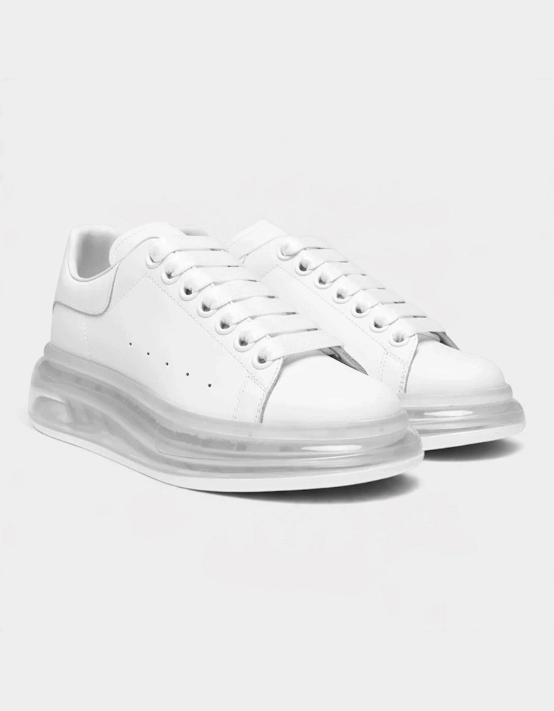 Oversized Sneaker Clear Sole White
