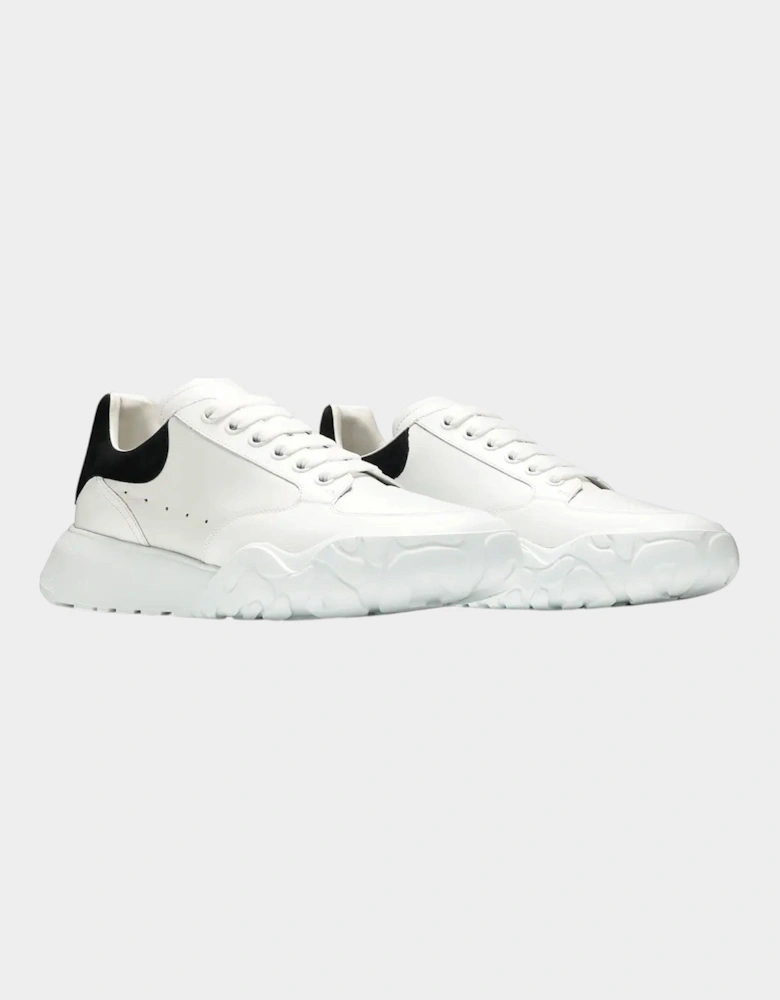 Oversized Court Trainer White Black