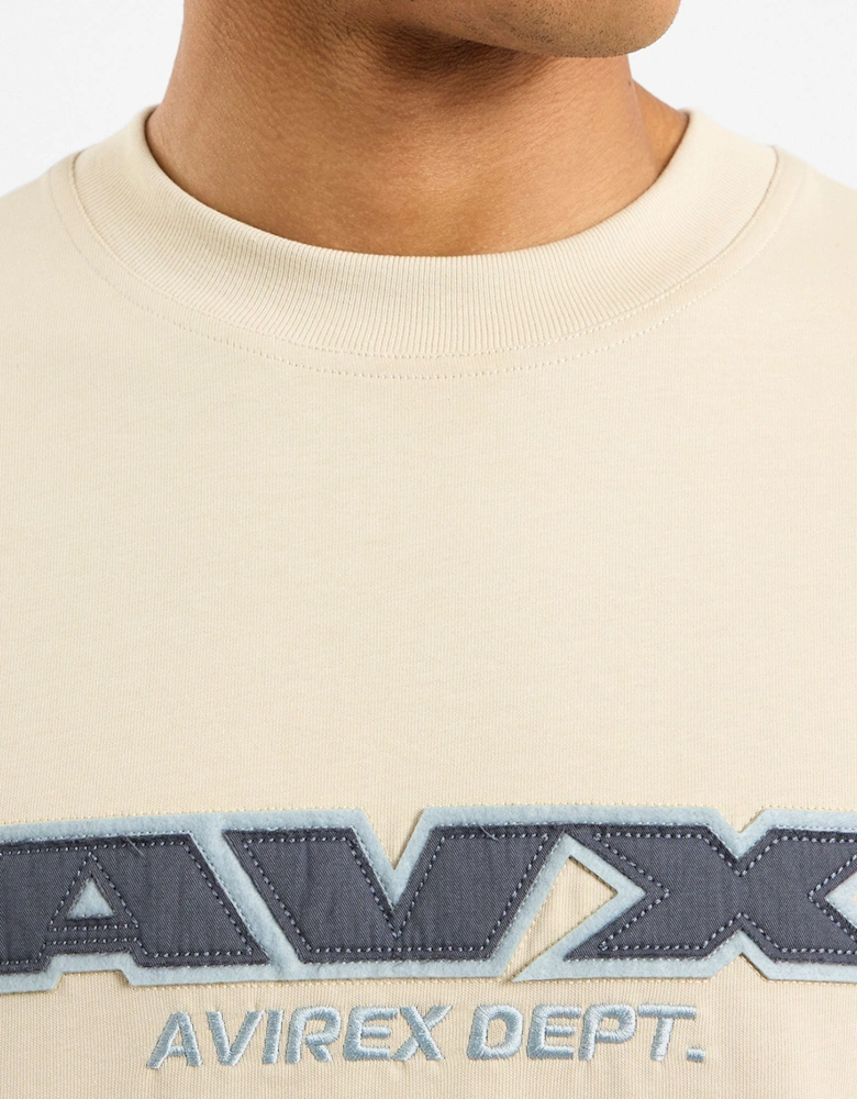 SQUADRON T-SHIRT - Sand Brown