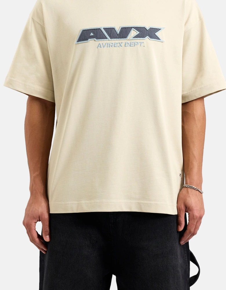 SQUADRON T-SHIRT - Sand Brown