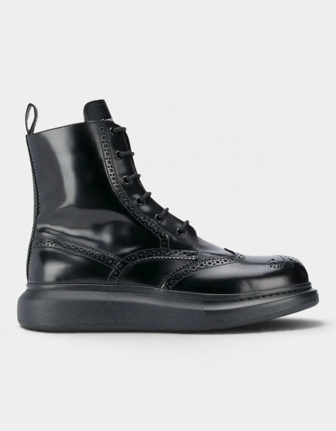 Hybrid Brogue Boot Black