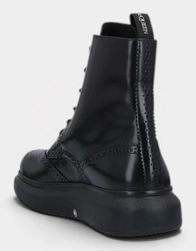 Hybrid Brogue Boot Black