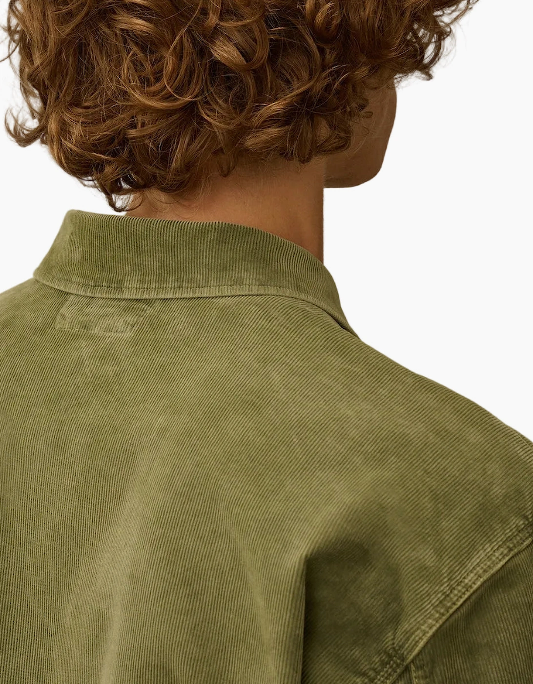 Stretch Corduroy Lens Overshirt