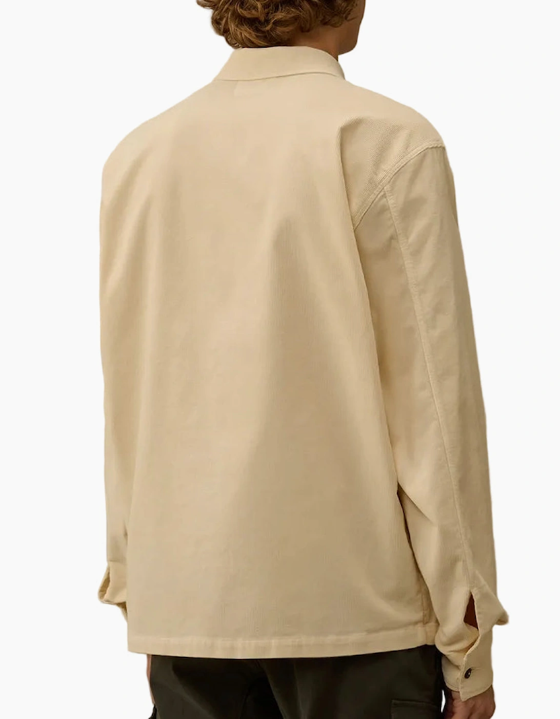 Stretch Corduroy Lens Overshirt