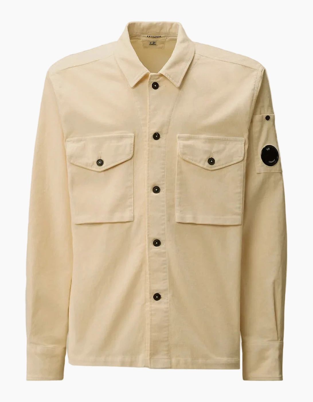 Stretch Corduroy Lens Overshirt