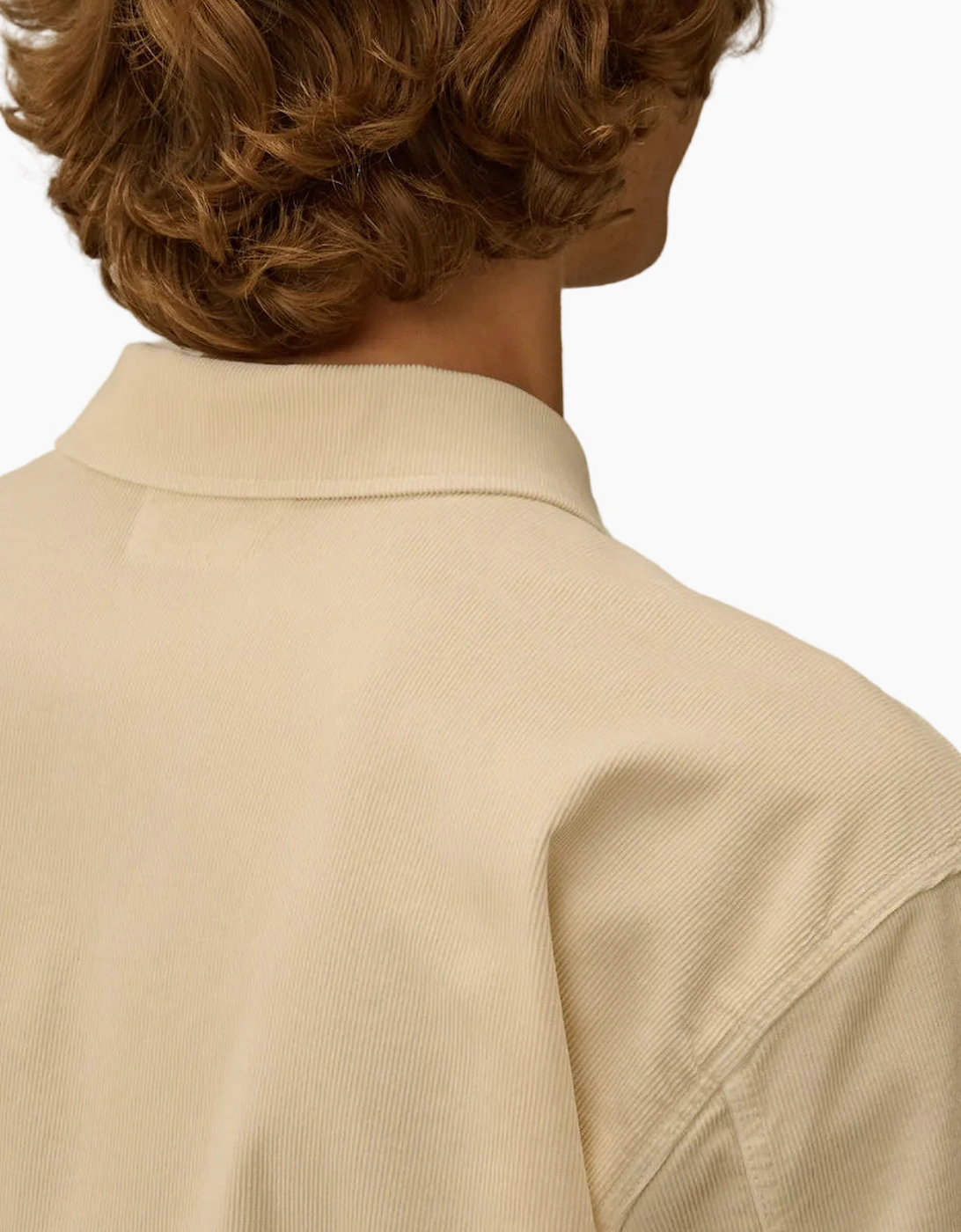 Stretch Corduroy Lens Overshirt