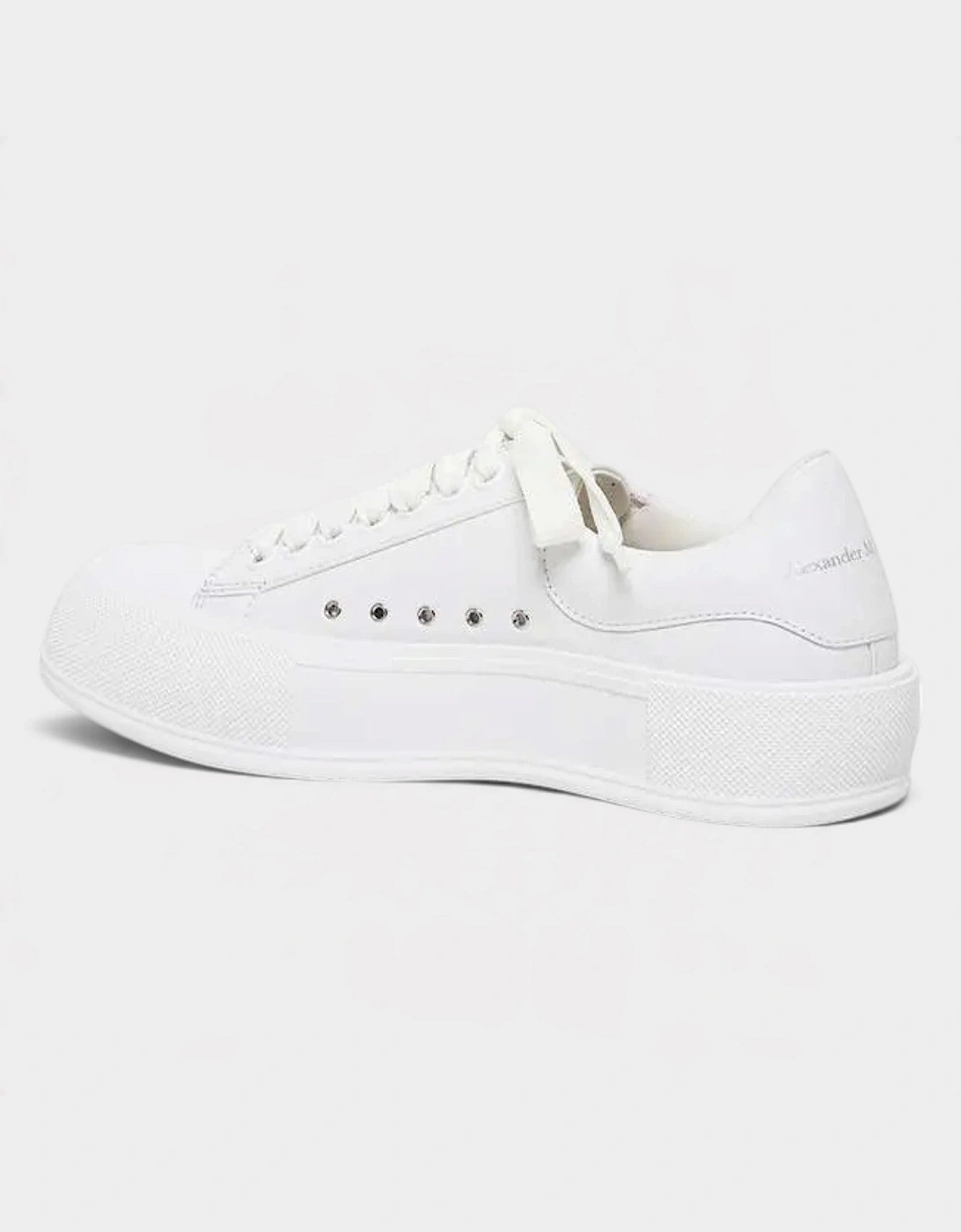 Deck Lace Plimsoll Optic White