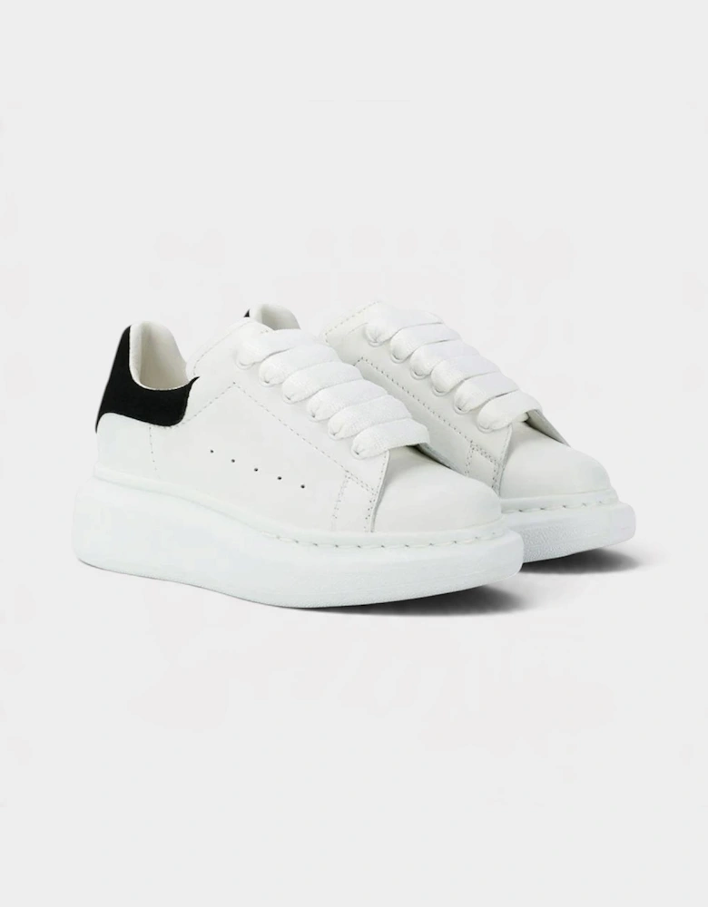 Oversized Sole Sneakers White Black Kids
