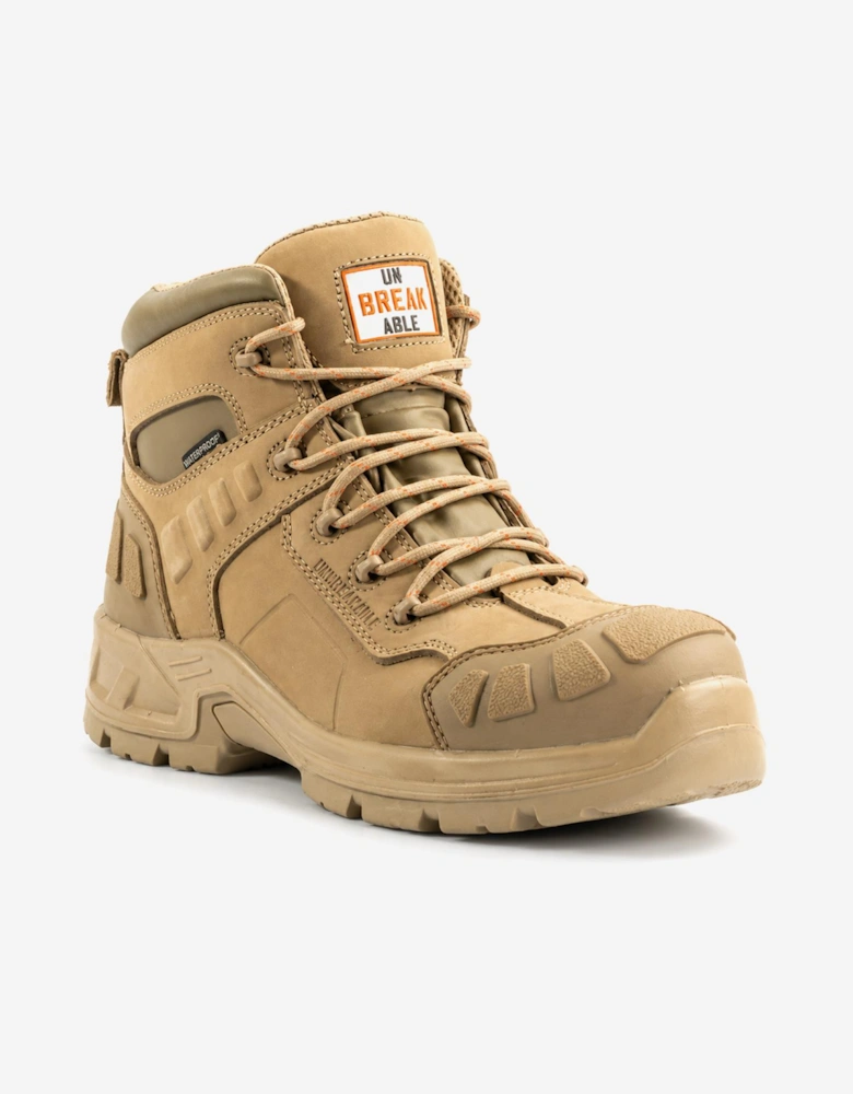 Unbreakable U125 Hurricane2 Mens Composite Toe Safety Boots Stone