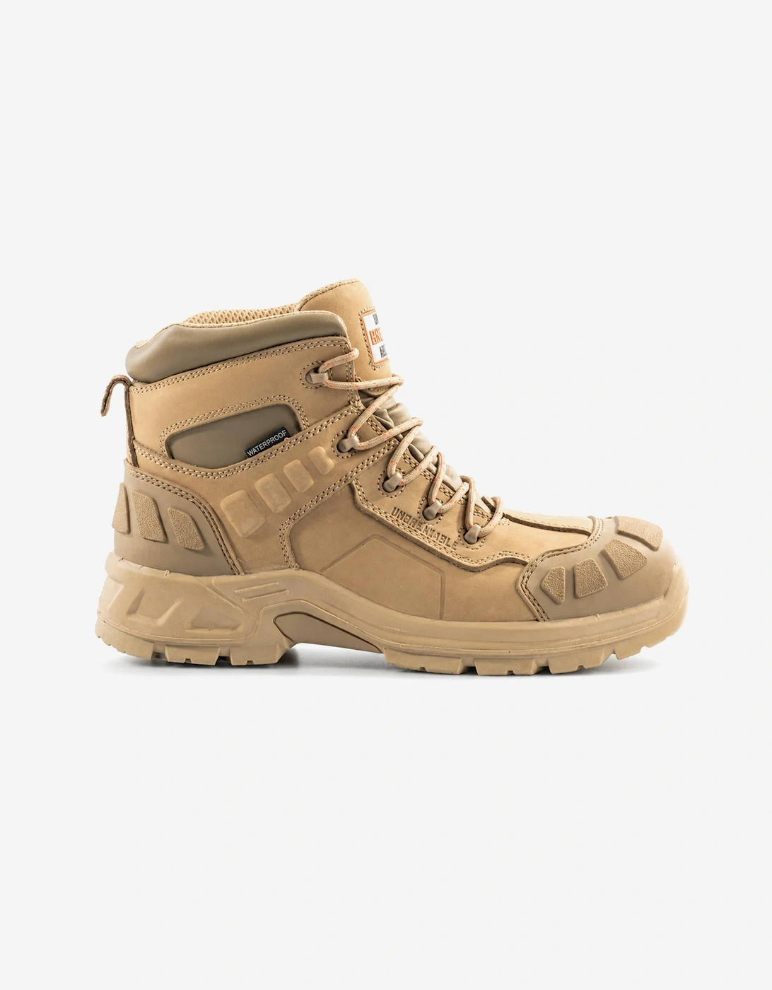 Unbreakable U125 Hurricane2 Mens Composite Toe Safety Boots Stone