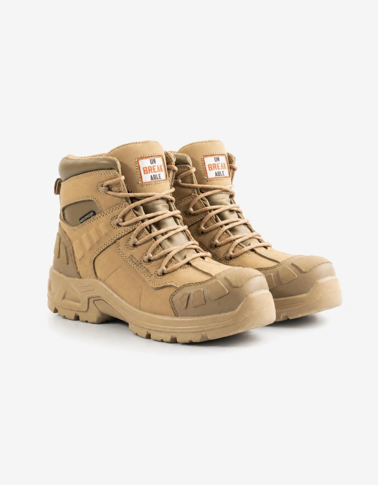 Unbreakable U125 Hurricane2 Mens Composite Toe Safety Boots Stone