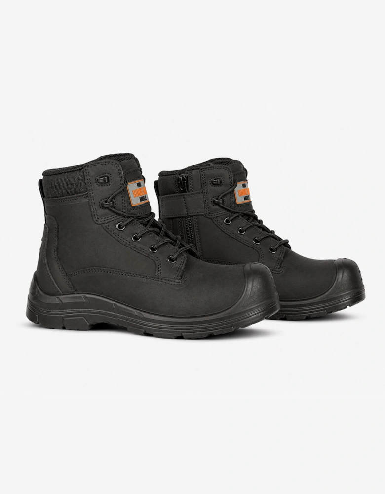 Unbreakable U136 Desert Onyx Mens Composite Toe Safety Boots Black