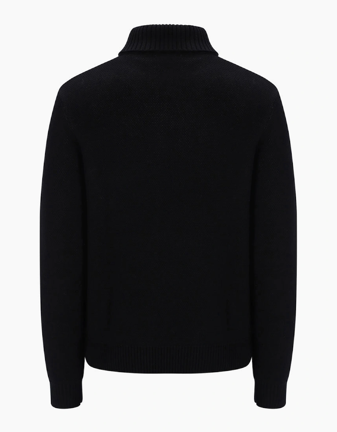 Sergio Tacchini Moretti Knitted Roll Neck Jumper - Black Country Blue