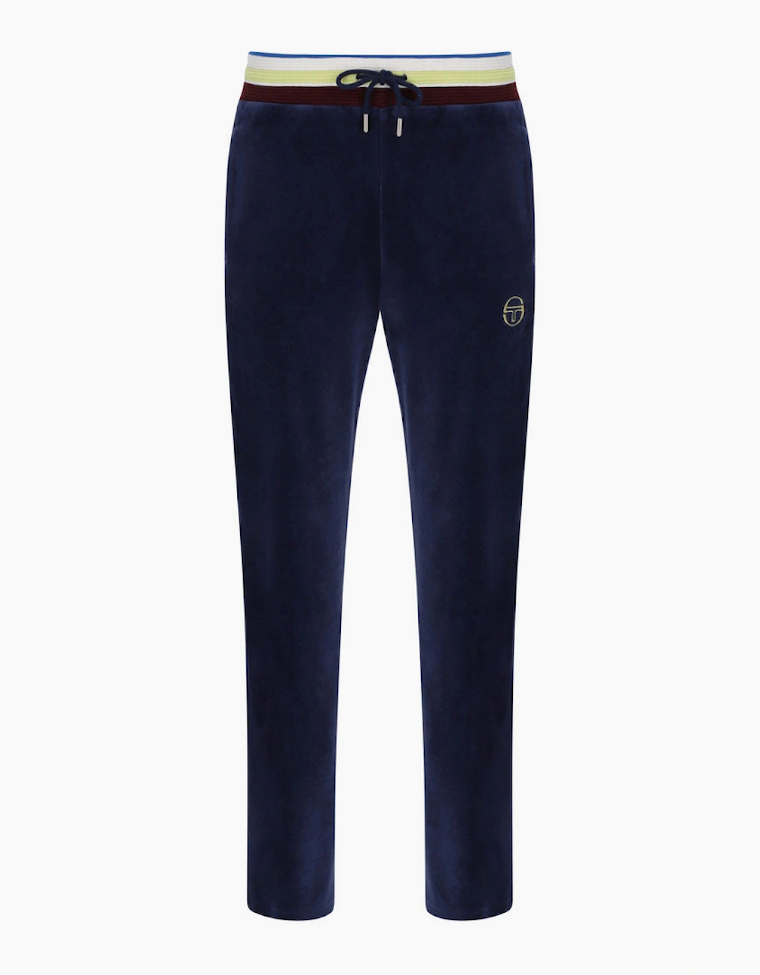 Sergio Tacchini Sartori TJ Velour Track Pant Joggers - Maritime Blue