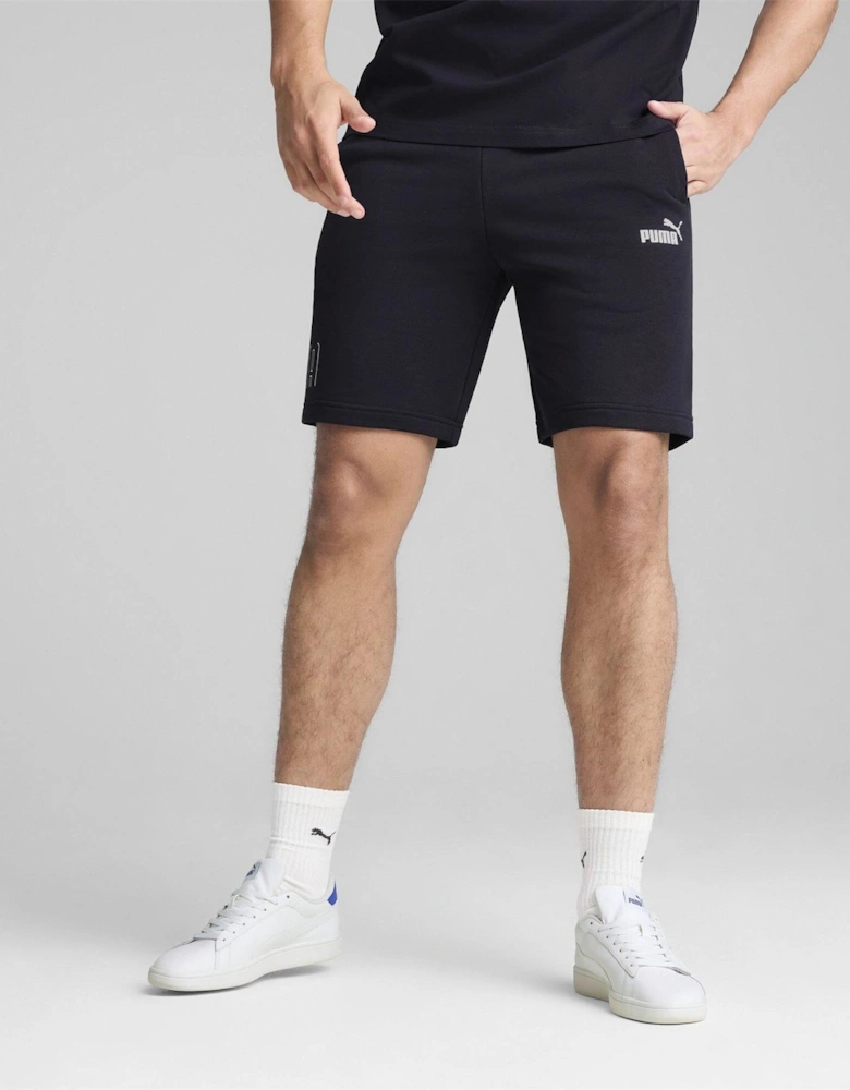 Sport Lettering Jogger Shorts with Elasticated Waistband
