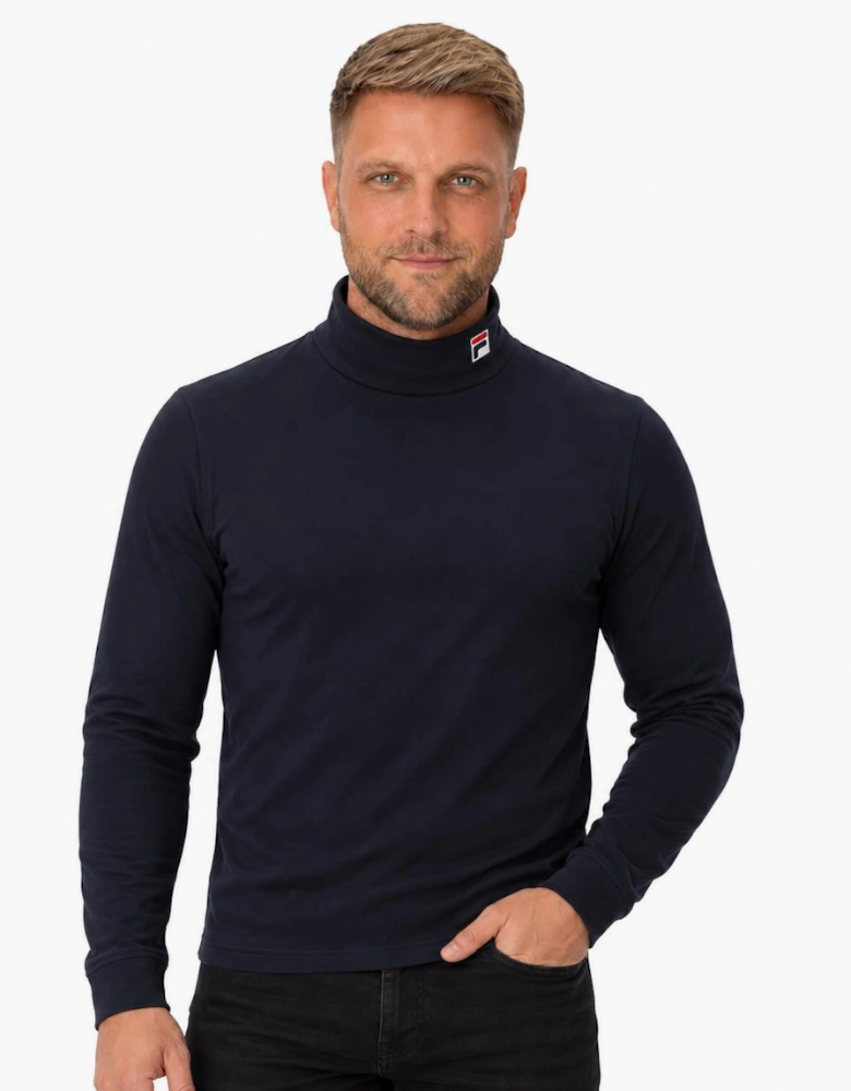 Fila 19th Classic Roll Neck T-Shirt Black
